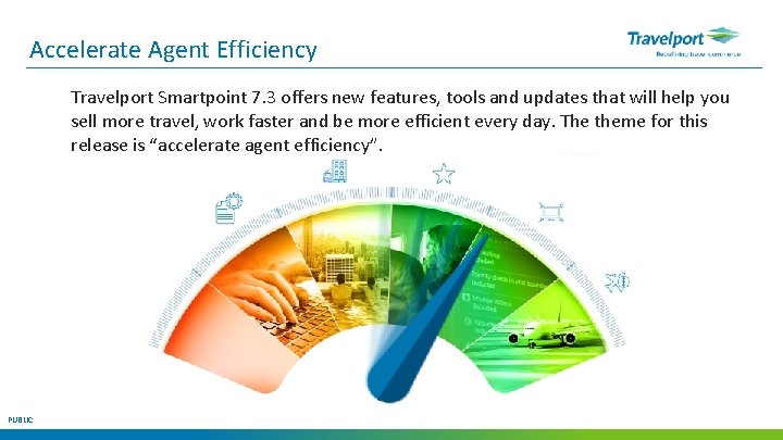 Accelerate Agent Efficiency Travelport Smartpoint 7. 3 offers new features, tools and updates that