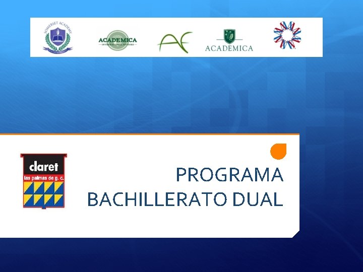 PROGRAMA BACHILLERATO DUAL 