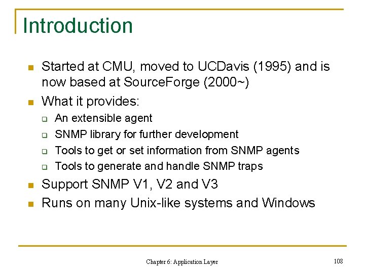 Introduction n n Started at CMU, moved to UCDavis (1995) and is now based Introduction n n Started at CMU, moved to UCDavis (1995) and is now based