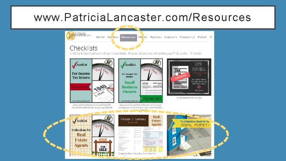 www. Patricia. Lancaster. com/Resources 