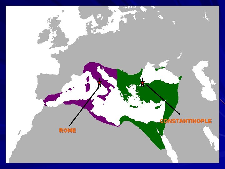 CONSTANTINOPLE ROME CONSTANTINOPLE ROME