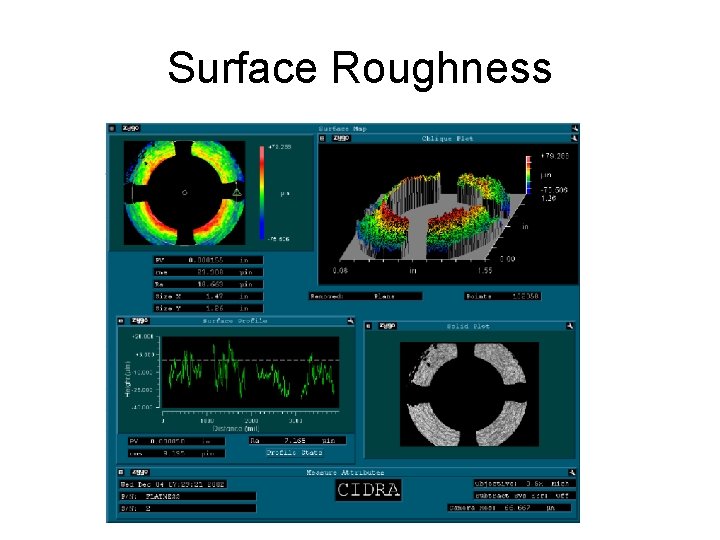 Surface Roughness 