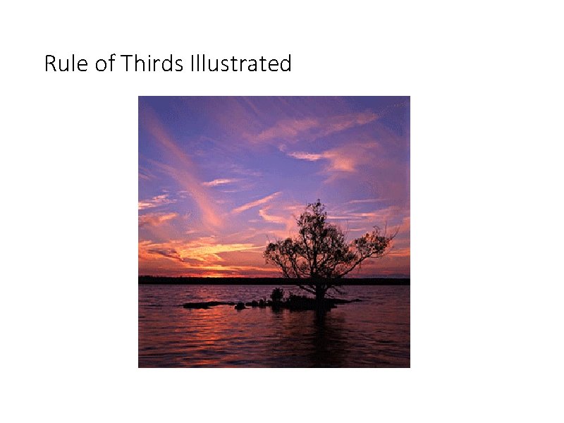 Rule of Thirds Illustrated 