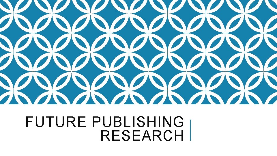 FUTURE PUBLISHING RESEARCH 