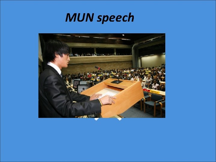 MUN speech 