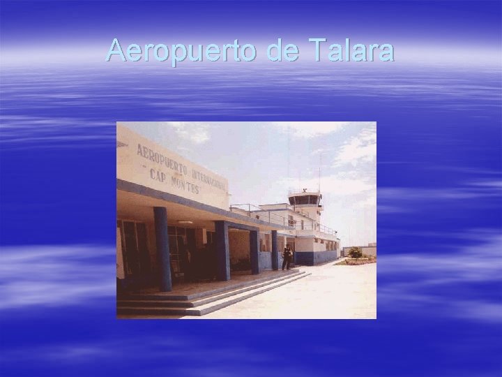 Aeropuerto de Talara 
