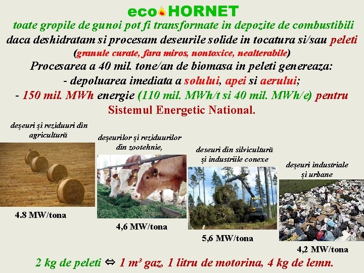  toate gropile de gunoi pot fi transformate in depozite de combustibili daca deshidratam