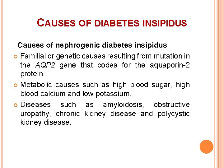 Two Families With Hereditary Diabetes Insipidus Not Due to Osmoreceptor Failure