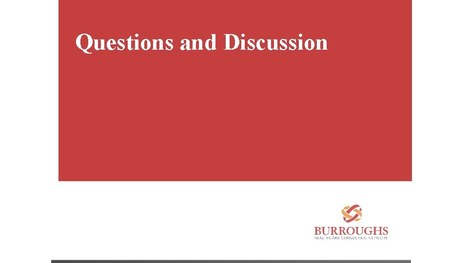 Questions and Discussion 