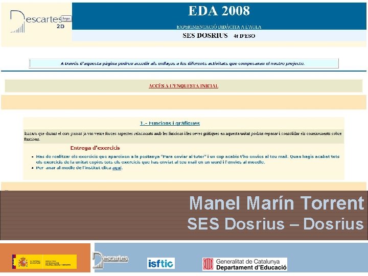 Manel Marín Torrent SES Dosrius – Dosrius 