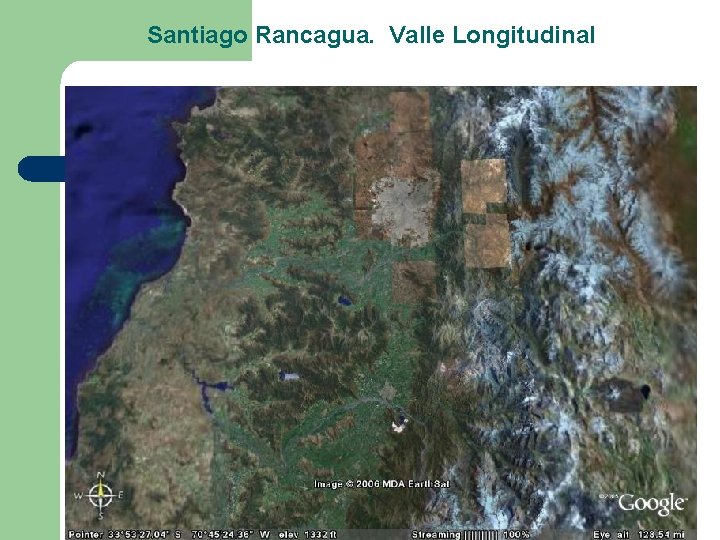 Santiago Rancagua. Valle Longitudinal Santiago Rancagua. Valle Longitudinal