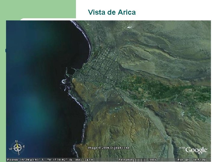 Vista de Arica Vista de Arica