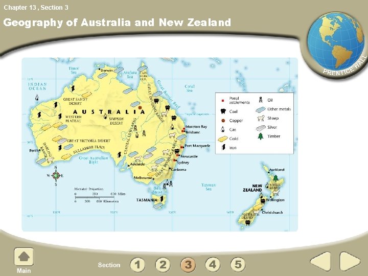 Chapter 13 , Section 3 Geography of Australia and New Zealand 