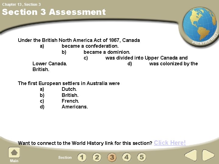 Chapter 13 , Section 3 Assessment Under the British North America Act of 1867,