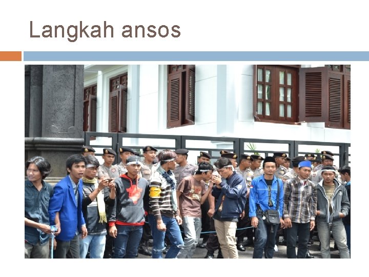 Langkah ansos Langkah ansos