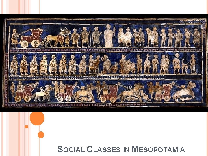 SOCIAL CLASSES IN MESOPOTAMIA 
