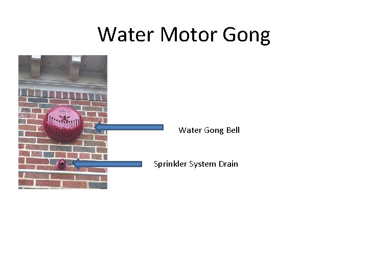 Water Motor Gong Water Gong Bell Sprinkler System Drain 