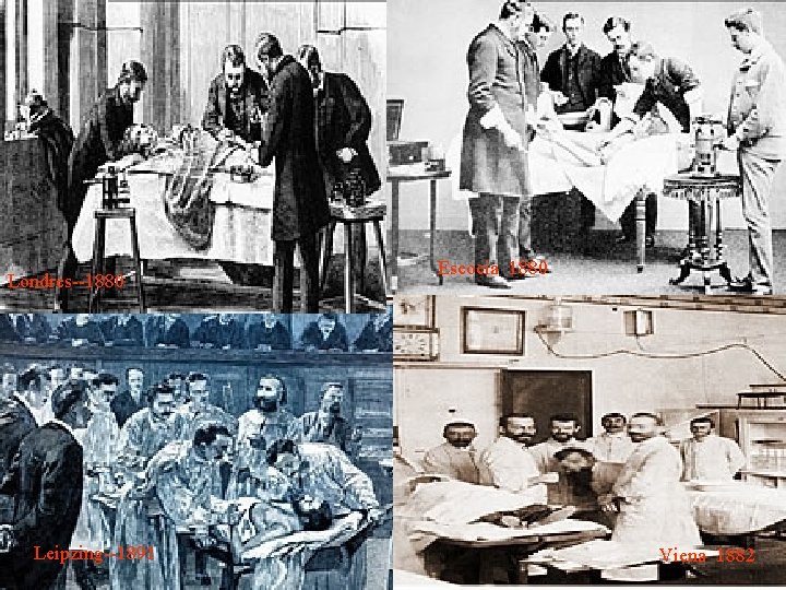 Londres--1880 Leipzing--1891 Escocia 1880 Viena 1882 Londres--1880 Leipzing--1891 Escocia 1880 Viena 1882