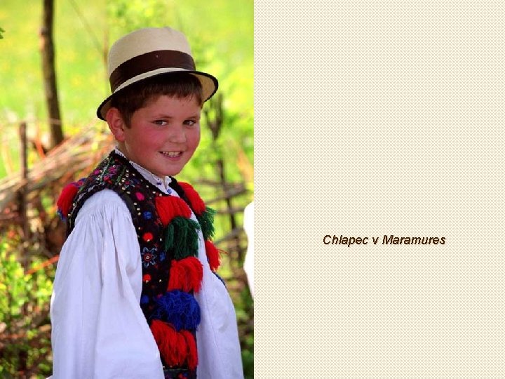 Chlapec v Maramures 