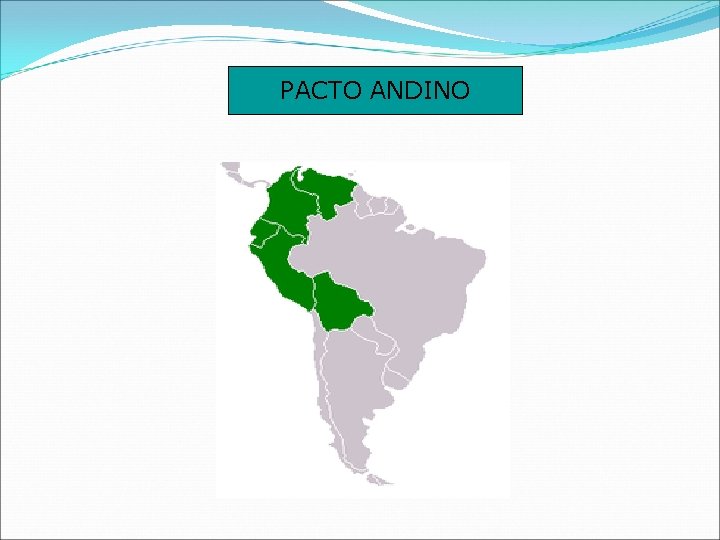 PACTO ANDINO 