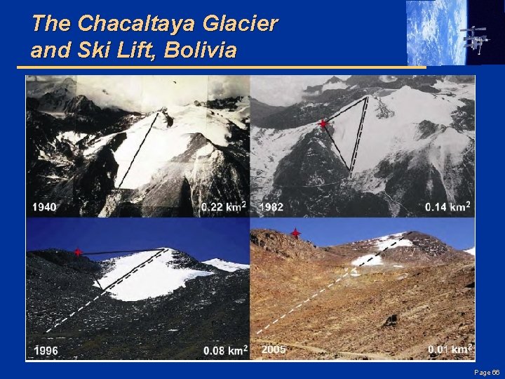 The Chacaltaya Glacier and Ski Lift, Bolivia Page 66 