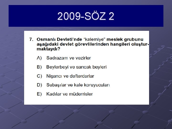 2009 -SÖZ 2 