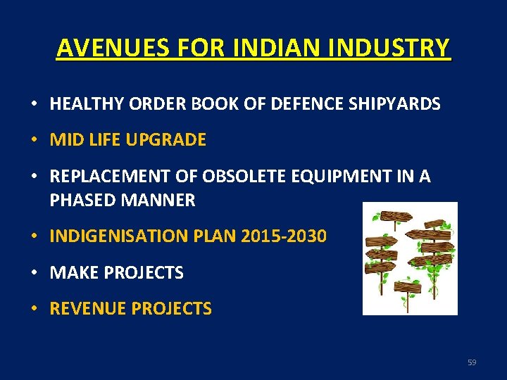 AVENUES FOR INDIAN INDUSTRY • HEALTHY ORDER BOOK OF DEFENCE SHIPYARDS • MID LIFE
