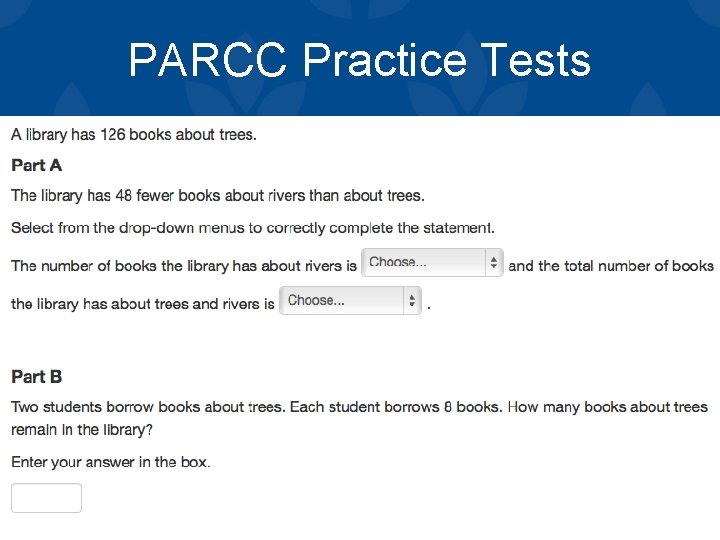 PARCC Practice Tests 