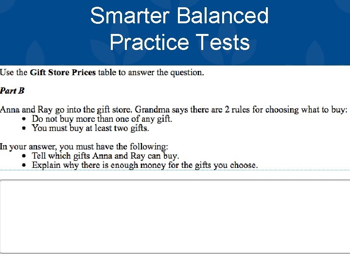 Smarter Balanced Practice Tests 