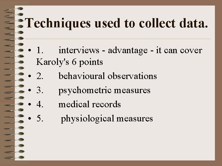 Measuring Pain Karoly 1985 We Should Focus On