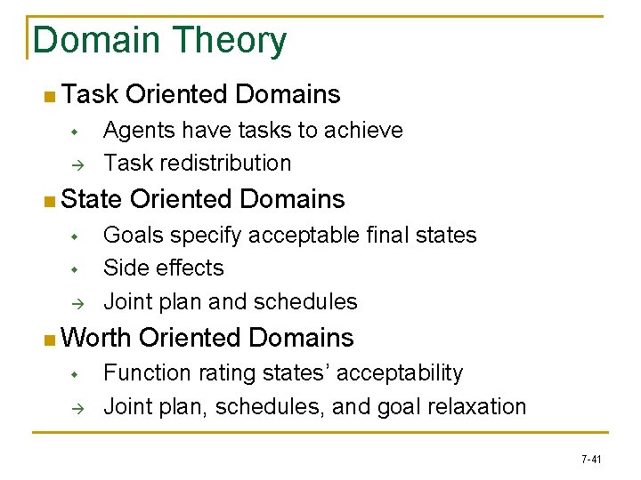 Lecture 7 Reaching Agreements An Introduction To Multi