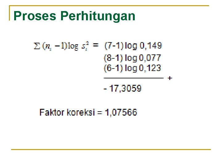 Proses Perhitungan 