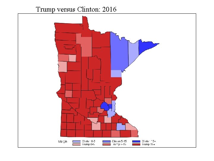 Trump versus Clinton: 2016 