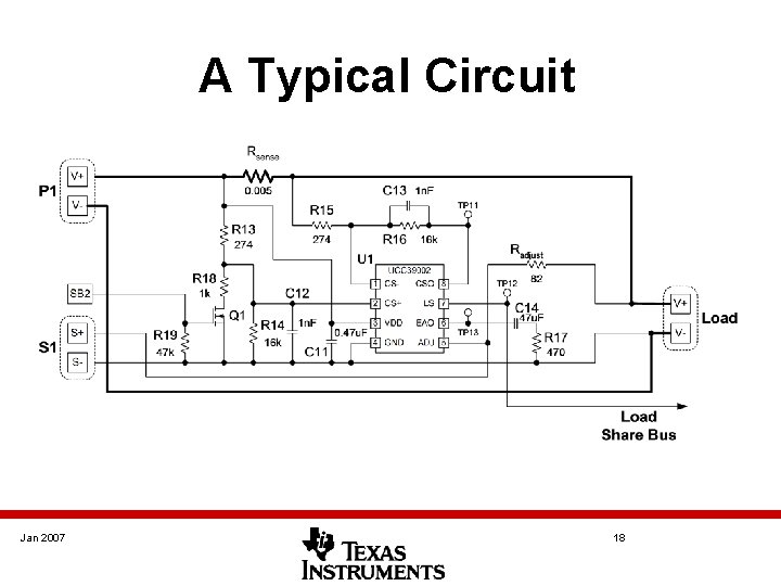 A Typical Circuit Jan 2007 18 A Typical Circuit Jan 2007 18