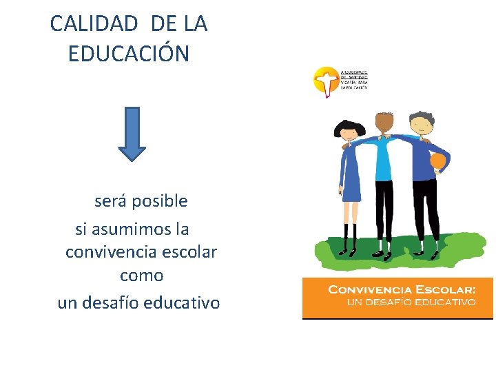 Convivencia Escolar desafo educativo Elementos para la reflexin