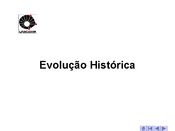 Evolução Histórica 