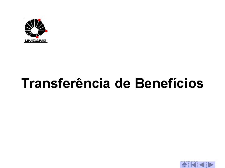 Transferência de Benefícios 