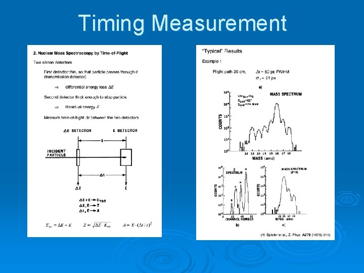 Timing Measurement 