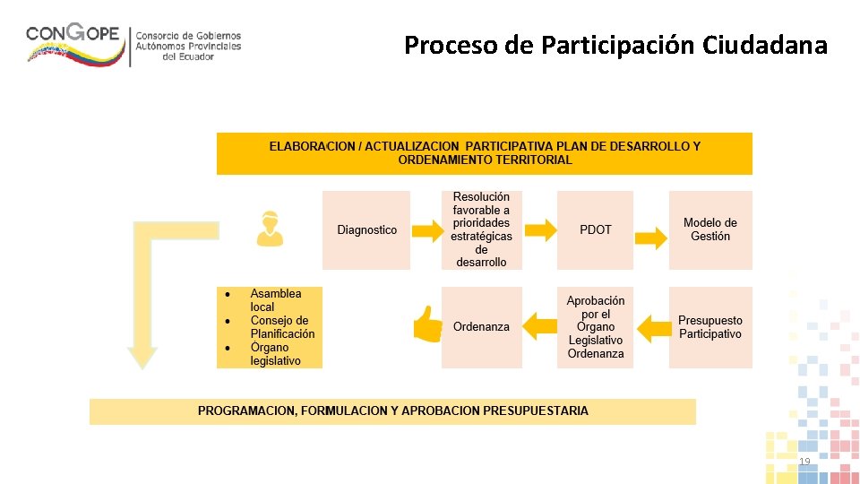 Proceso de Participación Ciudadana 19 