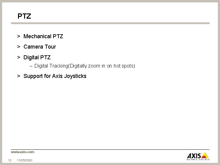 PTZ > Mechanical PTZ > Camera Tour > Digital PTZ – Digital Tracking(Digitally zoom