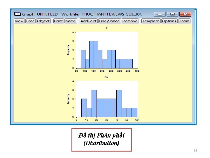 Đồ thị Phân phối (Distribution) 18 