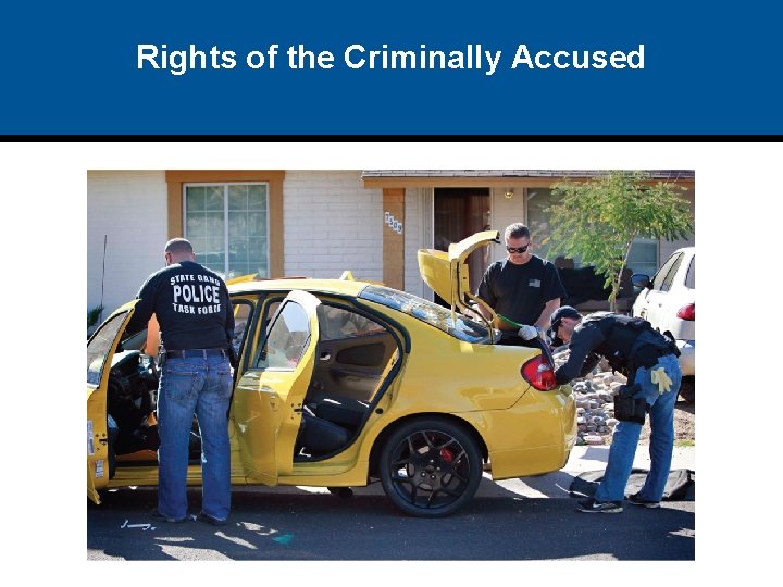Rights of the Criminally Accused 