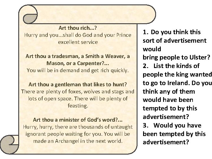 Art thou rich. . . ? Hurry and you. . . shall do God Art thou rich. . . ? Hurry and you. . . shall do God