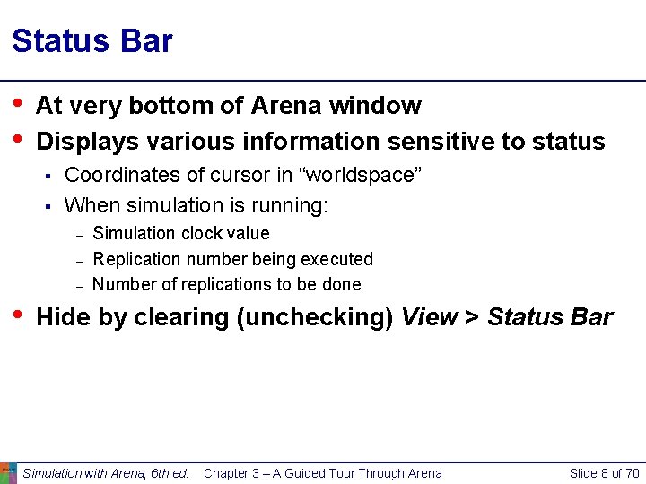 A Guided Tour Through Arena Chapter 3 Last