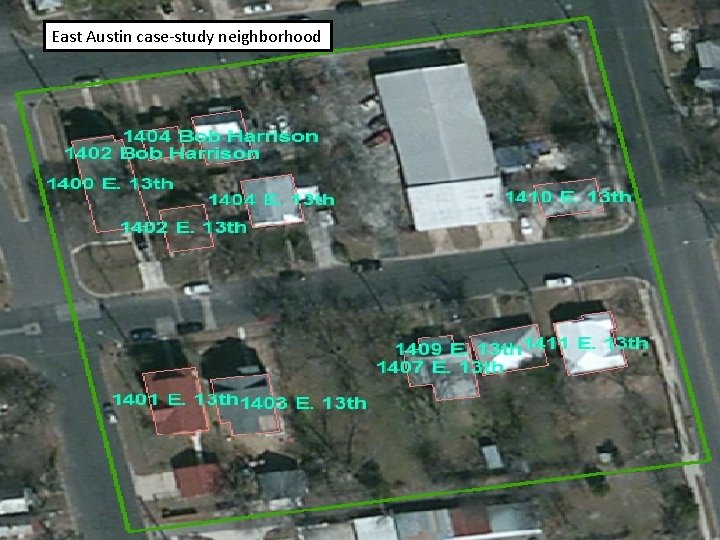 East Austin case-study neighborhood 