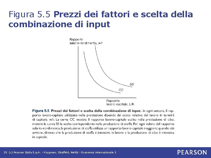 Figura 5. 5 Prezzi dei fattori e scelta della combinazione di input 20 (c) Figura 5. 5 Prezzi dei fattori e scelta della combinazione di input 20 (c)
