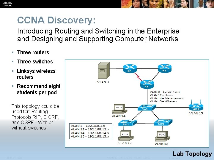 CCNA Discovery: Introducing Routing and Switching in the Enterprise and Designing and Supporting Computer