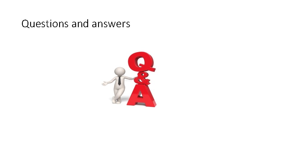 Questions and answers 