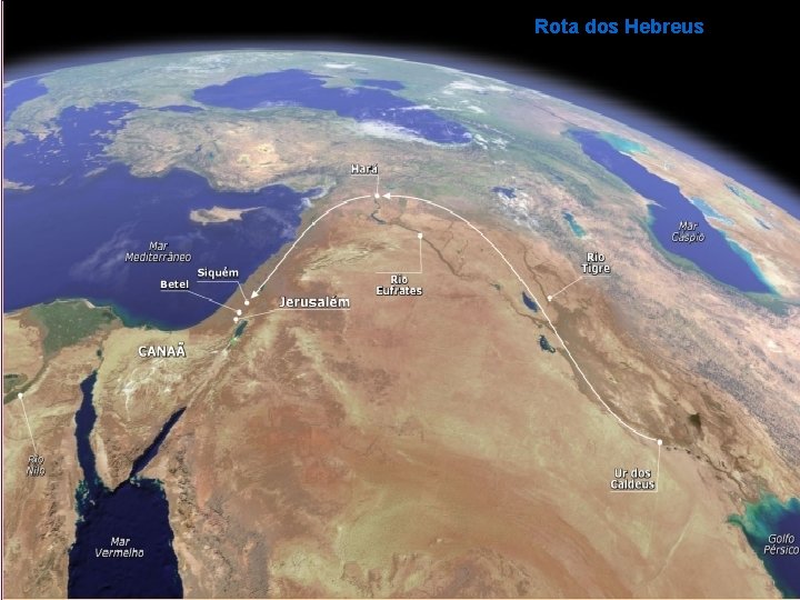 Rota dos Hebreus 