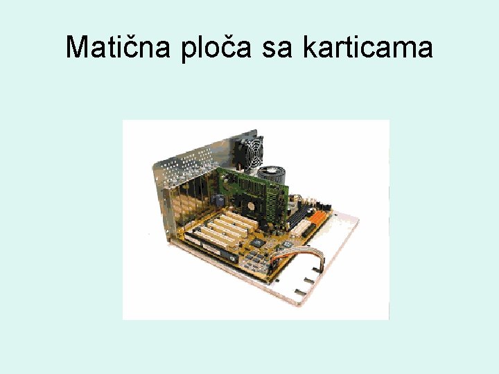 Matična ploča sa karticama 